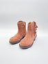 Clic! CL-21306 cowboy laarsje serraje lux marron roze franje